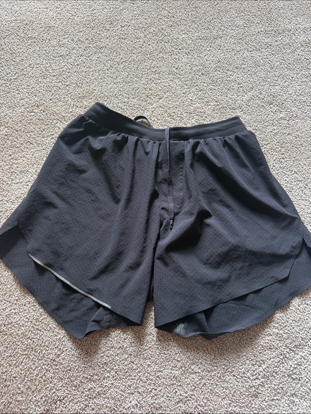 lululemon athletica Black Layered Athletic Shorts